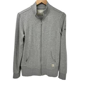 Straight Down Jacket Womens Medium Gray Full Zip Carmel Country Club Charlotte